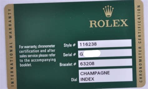 rolex watch warranty check